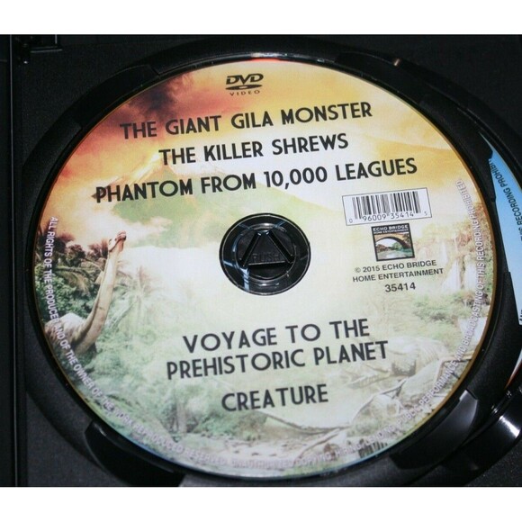 The Jurassic Collection: 7 Movies (DVD, 2015, 2-Disc Set) - Picture 3 of 4